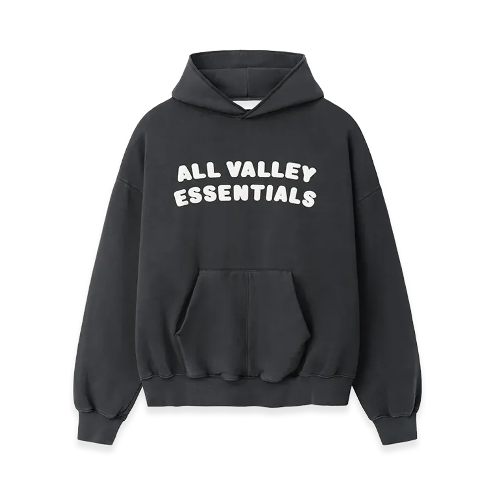 FEAR OF GOD ESSENTIALS 90s Hoodie "Washed Iron Grey"