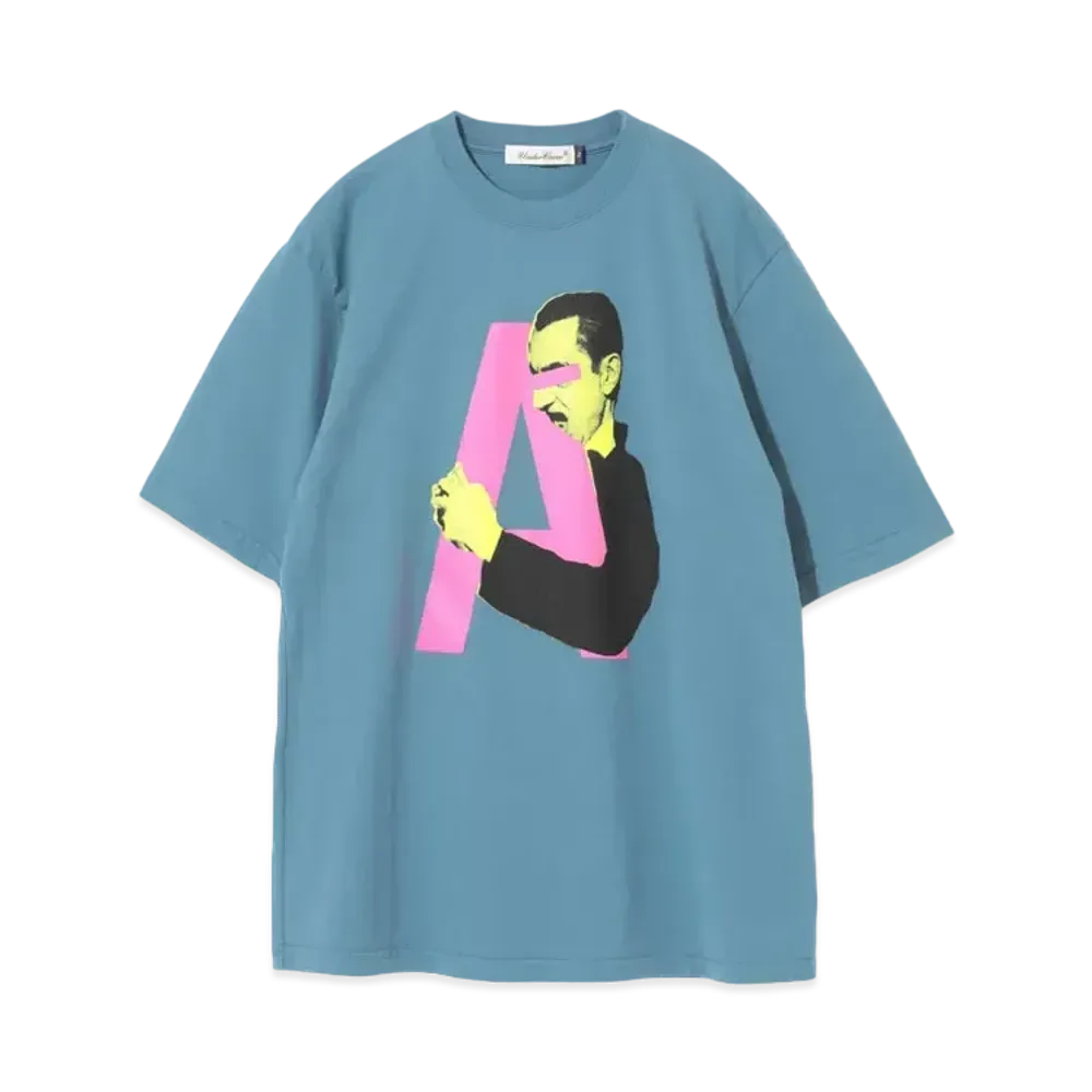 UNDERCOVER Cotton T-shirt "Blue Gray"