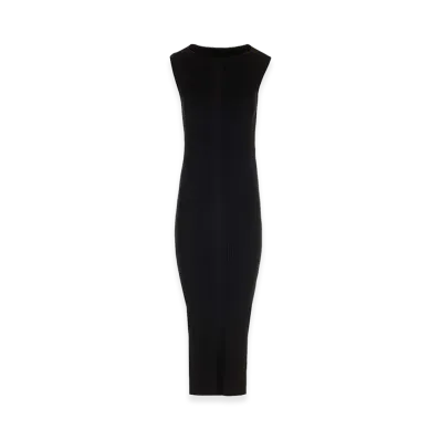 Rick Owens Women's "Babel" Fitted Dress "Black"