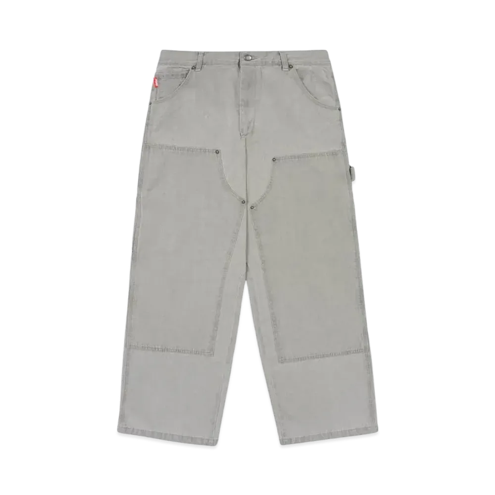 9090 Double Knee Vintage Pants "Gray"