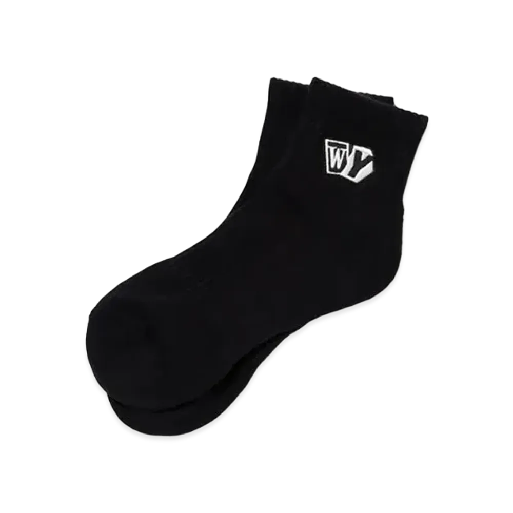 Wasted Youth Short Pile Socks "Black" / VERDY