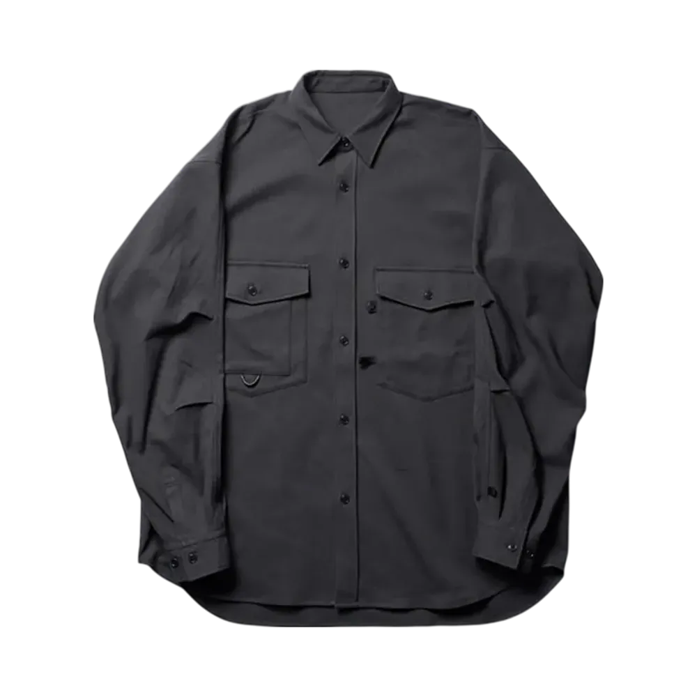 DAIWA PIER39 Tech Flannel Cpo Shirts "Navy"