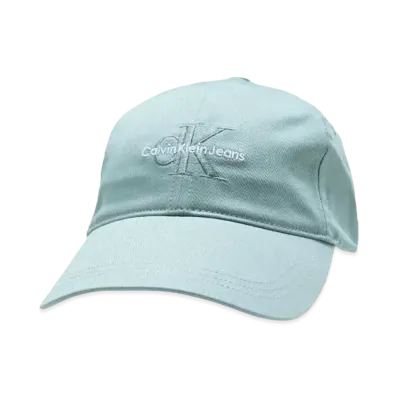 Calvin Klein Jeans MONO LOGO EMBRO CAP(ASIA SIZE) "PALE KHAKI"