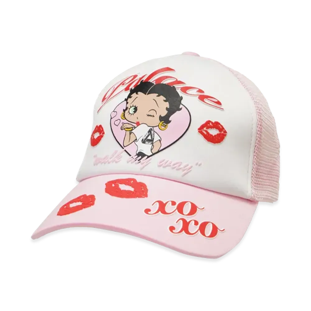 PALACE x Betty Boop Trucker "Chill Pink"