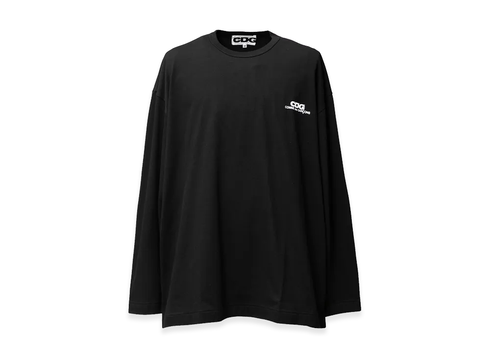 COMME des GARCONS CDG Oversized Long Sleeved T-Shirt "Black"