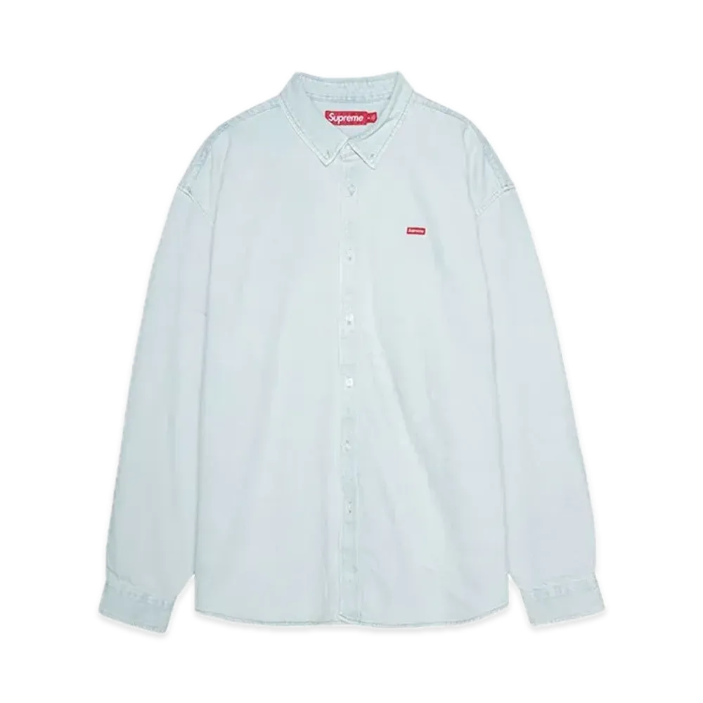 Supreme Small Box Shirt "Washed Denim"