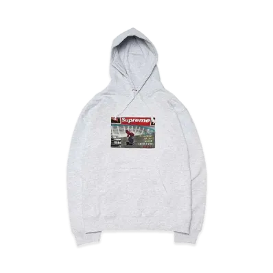 Supreme x THRASHER Hooded Sweatshirt "Ash Grey"