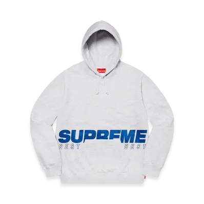 Supreme Best Of The Best Hooded Sweatshirt "Ash Grey"