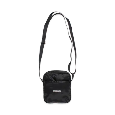 WACKO MARIA x Speak Easy Nylon Small Shoulder Bag "Black"