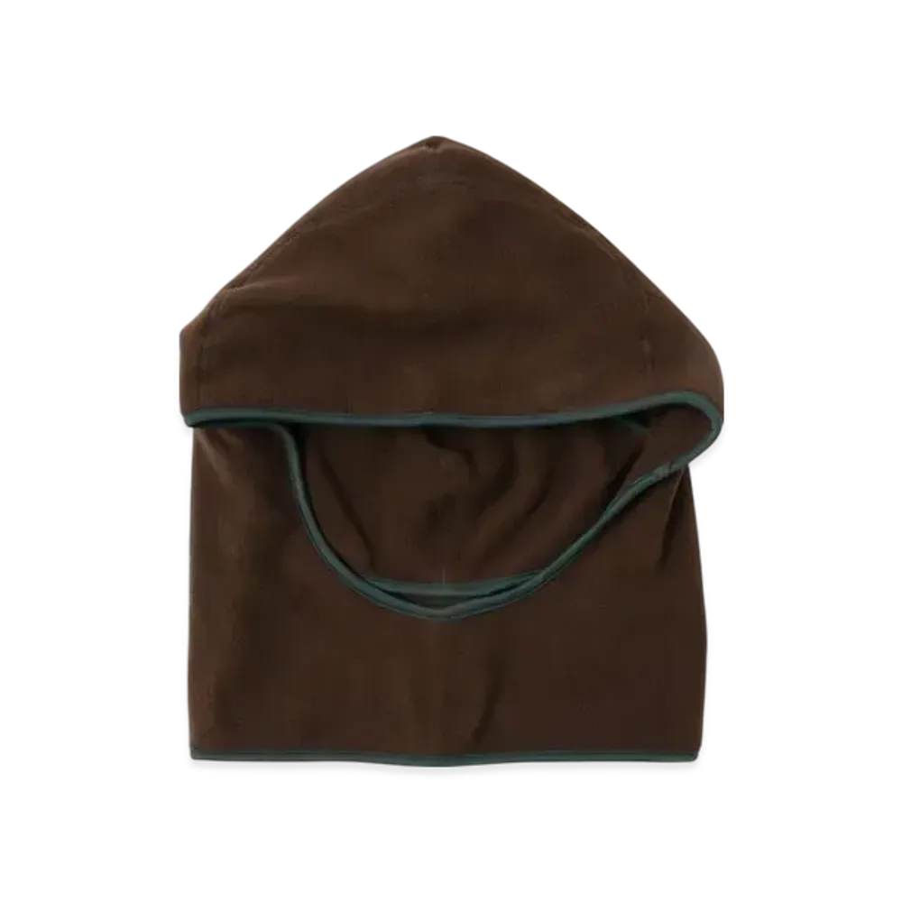 BEAMS Fooded Neck Gaiter "Brown/Red"