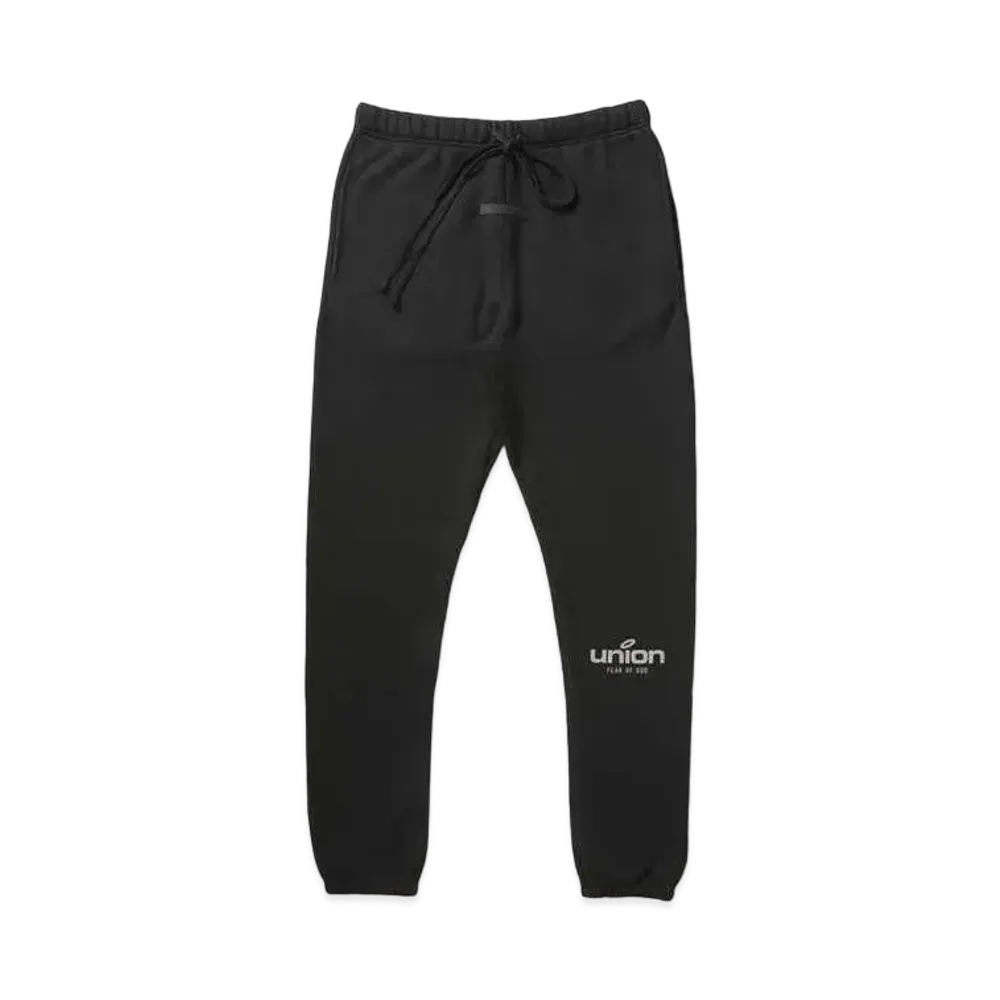 FEAR OF GOD ESSENTIALS × UNION Vintage Sweatpant Vintage "Black"