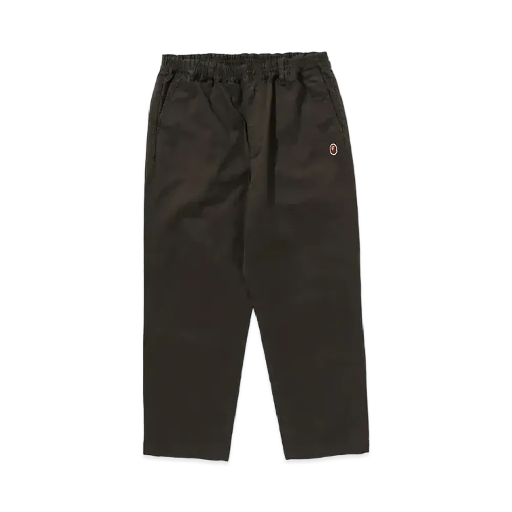 A BATHING APE One Point Relaxed Fit Chino Pants "Olivedrab"