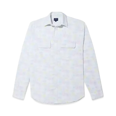 Noah Floral Print Work Shirt "Pastel"