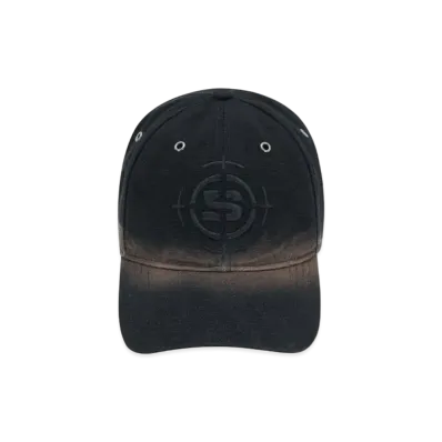 SUPPLIER Front Sight Logo 6 Panel Cap "Black"