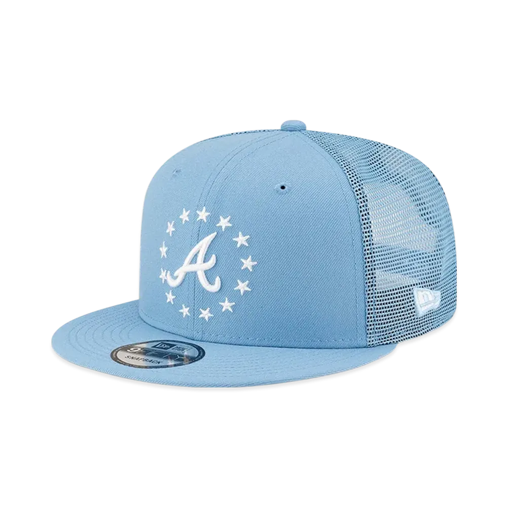 NEW ERA 9Fifty Tracker 2025 MLB All Star Game Fan Pack Atlanta Braves "Sky"