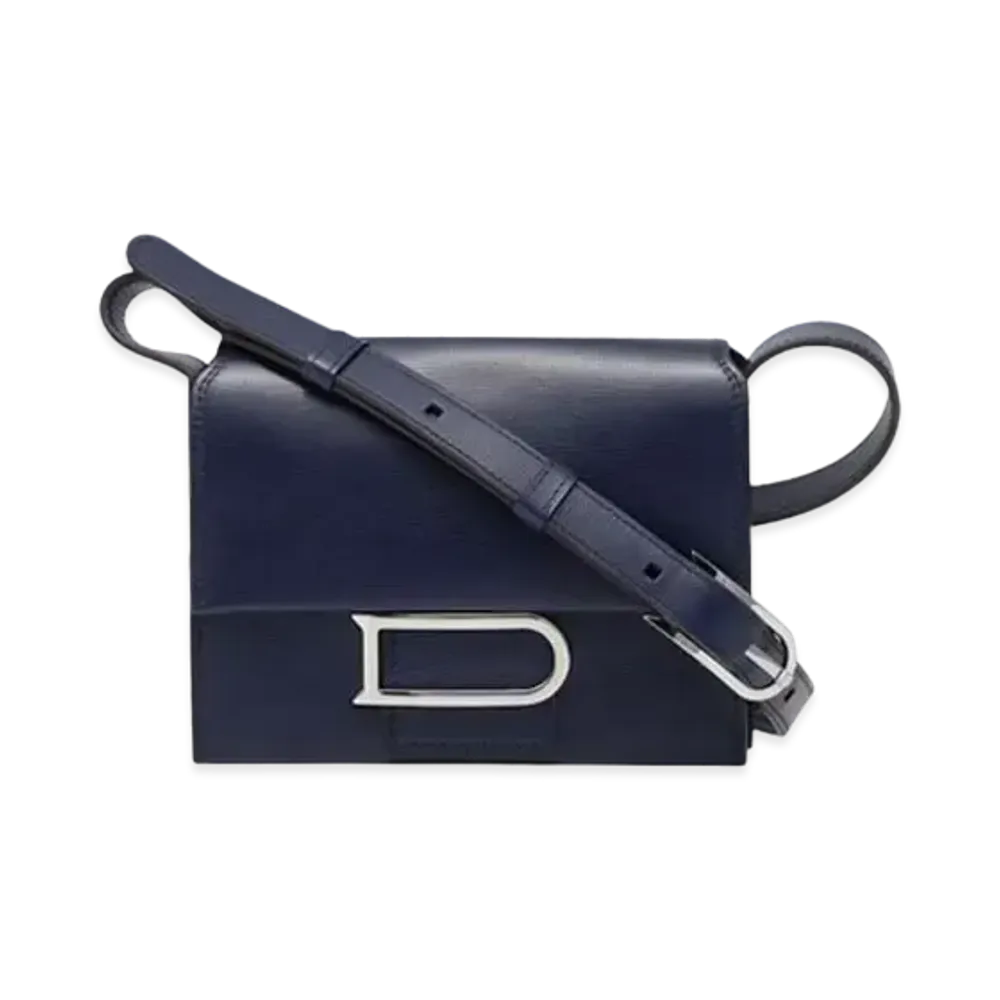 DELVAUX Leonce Small Opera Calf "Night Sky"