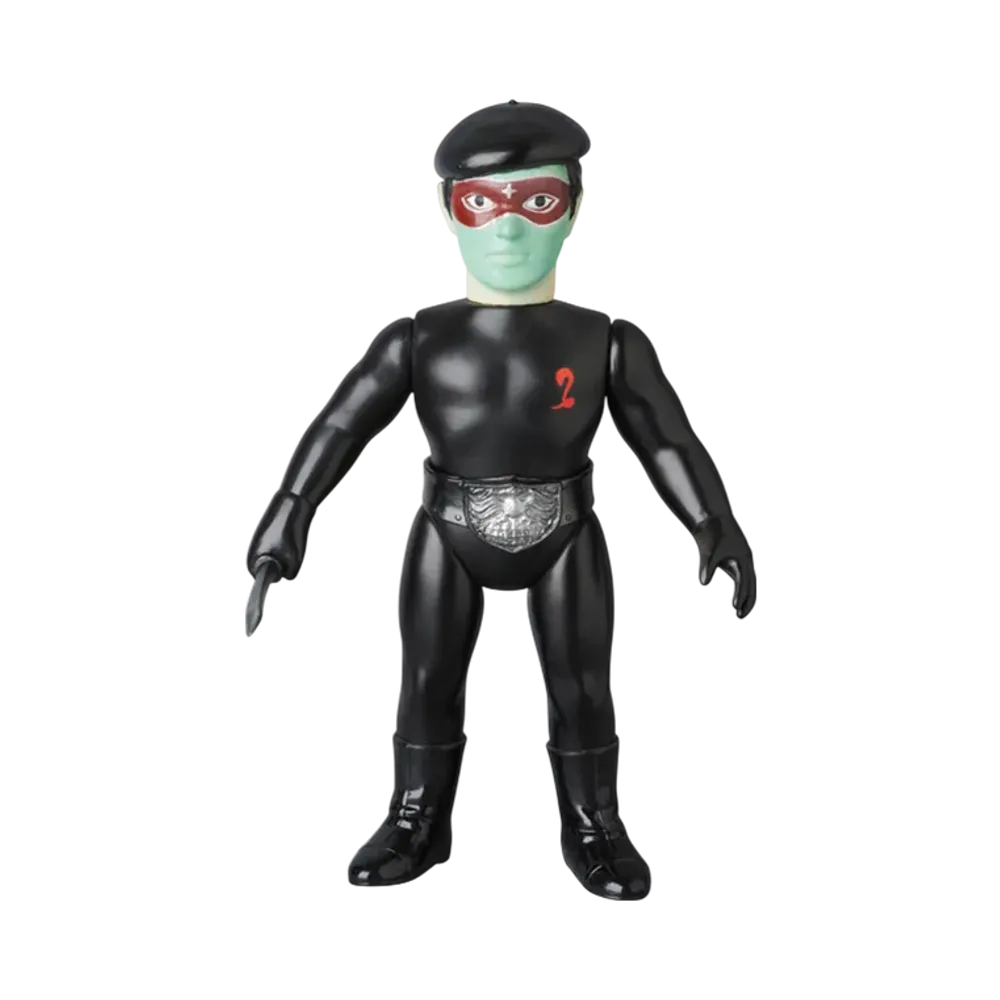 MEDICOM TOY "Toei Retro Sofvi Collection" -Masked Rider- Shocker Combatant (Black/Beret) (Wonder Festival Commemorative Model)