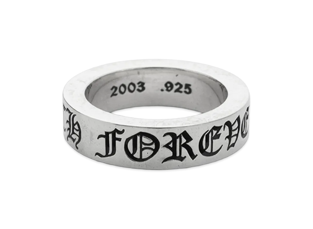 Chrome Hearts 6mm Spacer Ring FOREVER "Silver"