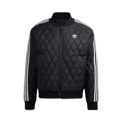 ADIDAS ADICOLOR CLASSICS QUILT SST TRACK JACKET "Black"