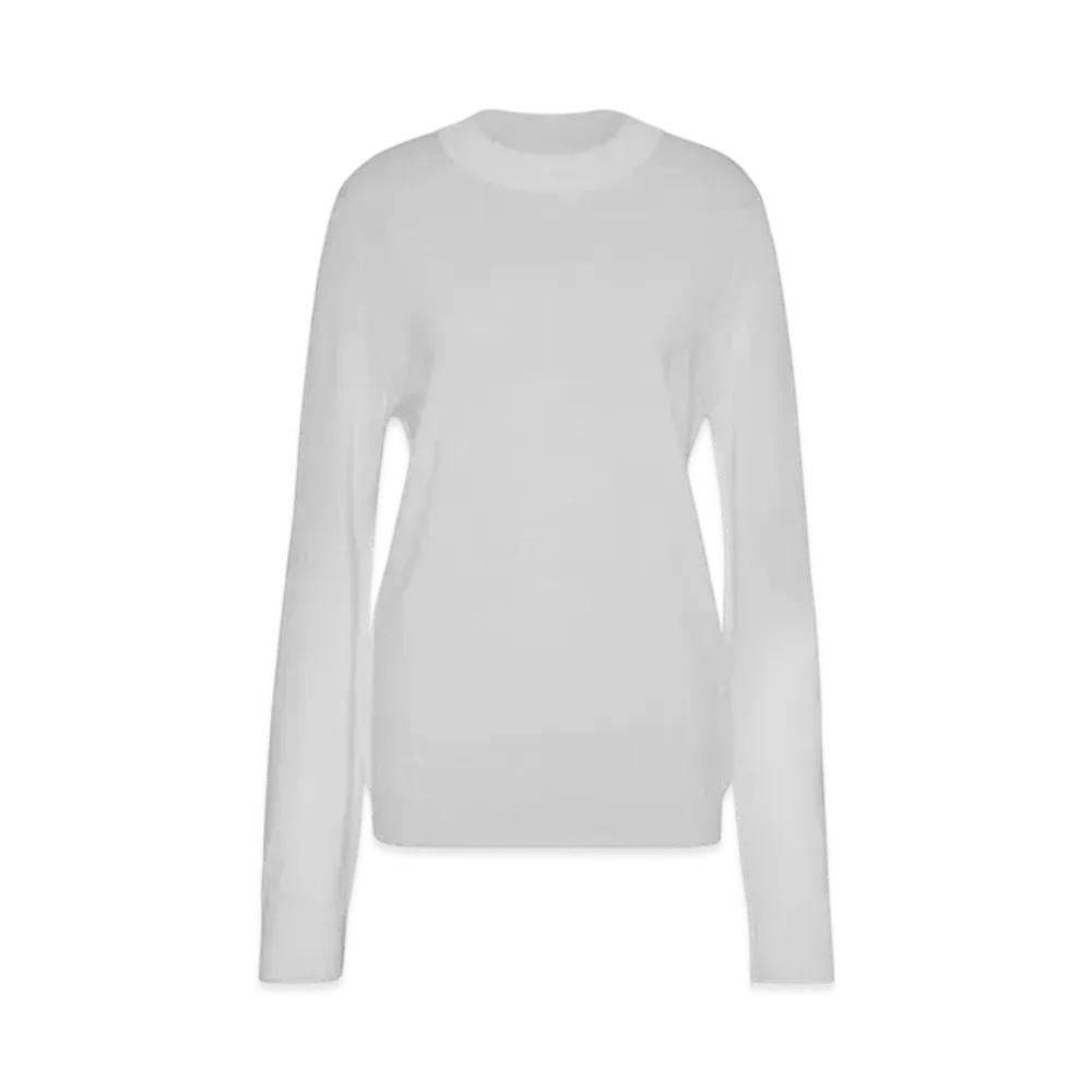 Maison Margiela Men's Merino Wool Sweater "White"