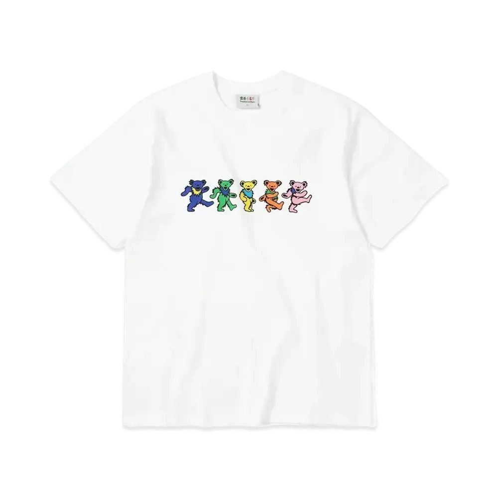 thisisneverthat x Grateful Dead Dancing Bears Tee "White"