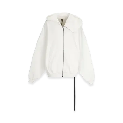 Rick Owens DRKSHDW Zip Hoodie "White"