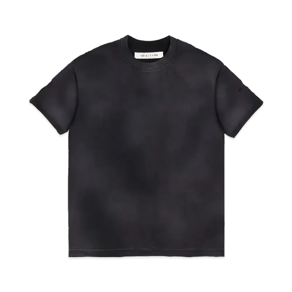 1017 ALYX 9SM Oversized Garment Dye T-Shirt "Black"