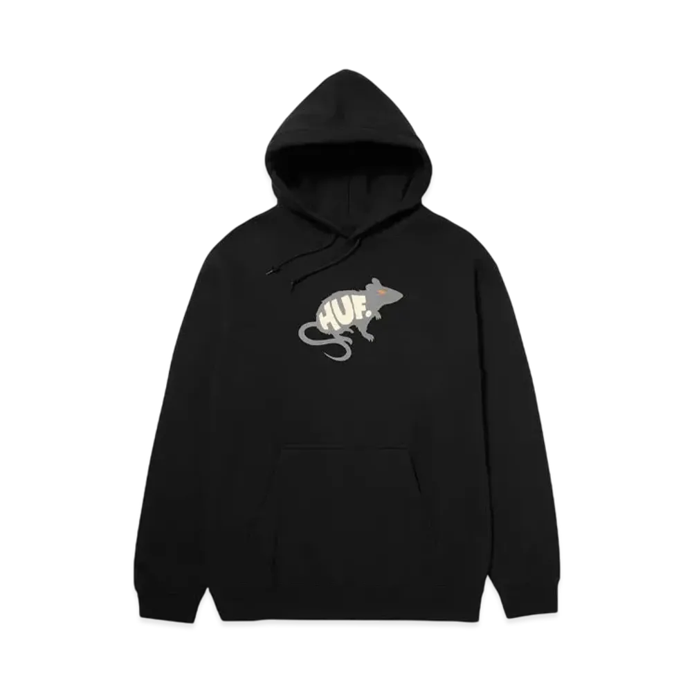 HUF Spring 24 Mans Best Friend Hoodie "Black"
