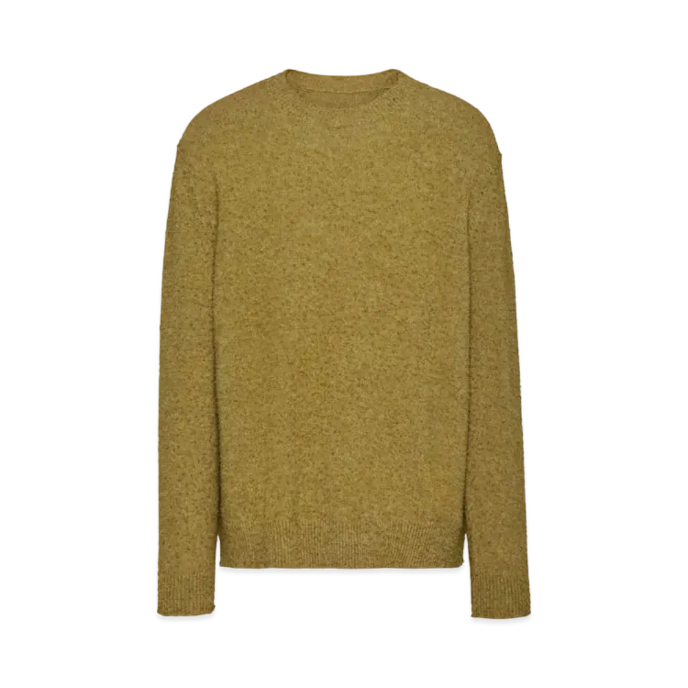 Maison Margiela Men's Pilling Knitwear Sweater "Light Green"