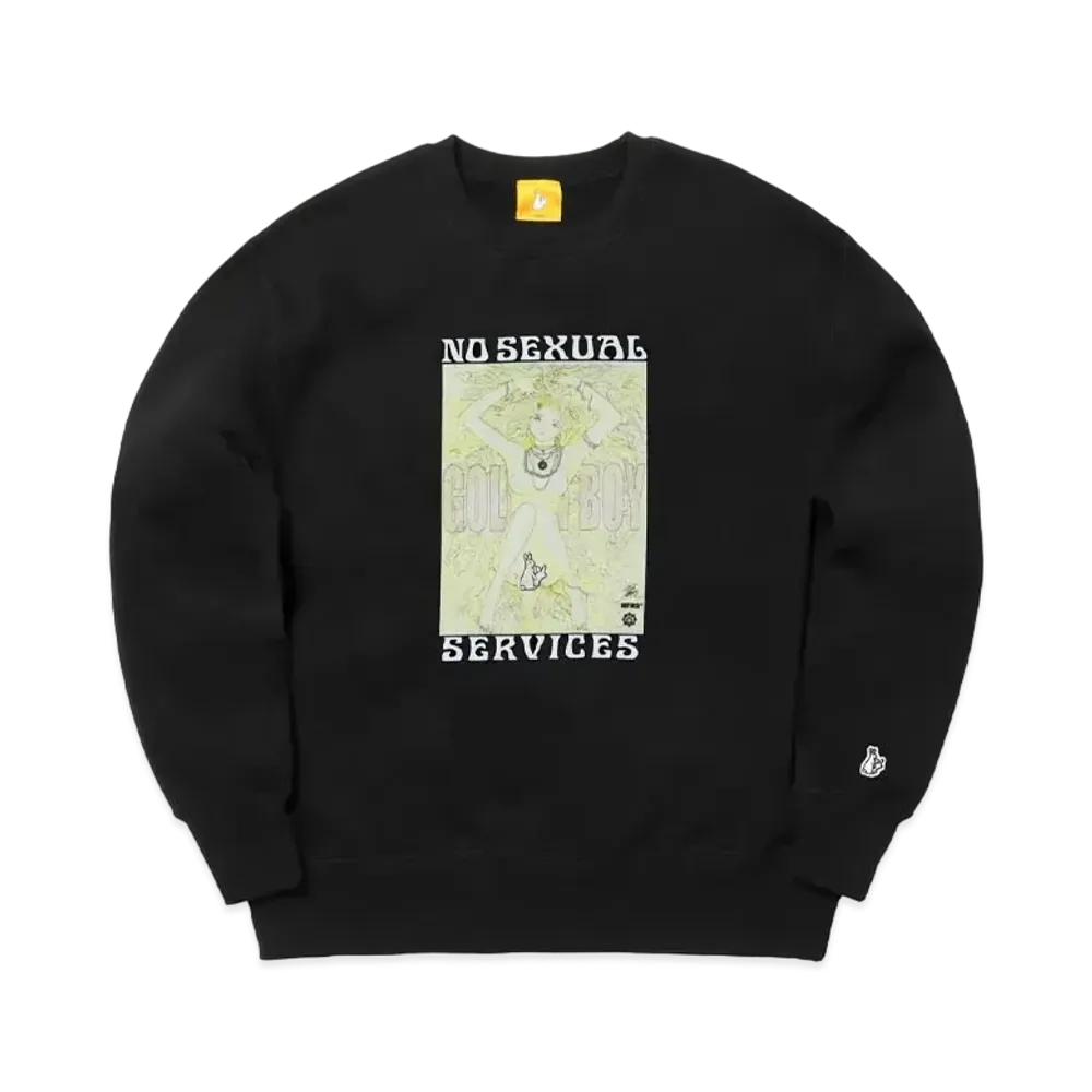 FR2 x Tatsuya Egawa x Shota Nakatsugawa NSS Sweatshirt "Black"