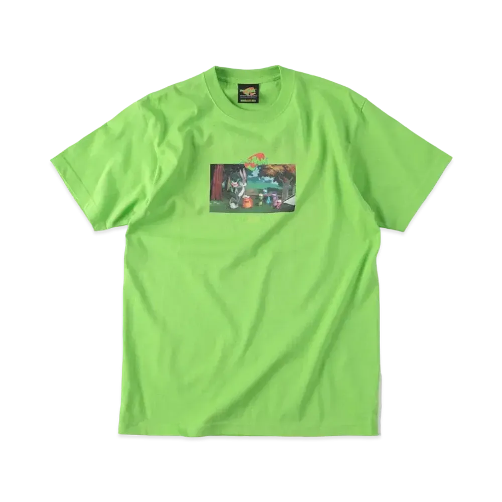 WIND AND SEA SPACE JAM (BUNNY-MEADOW) S/S TEE "Green"