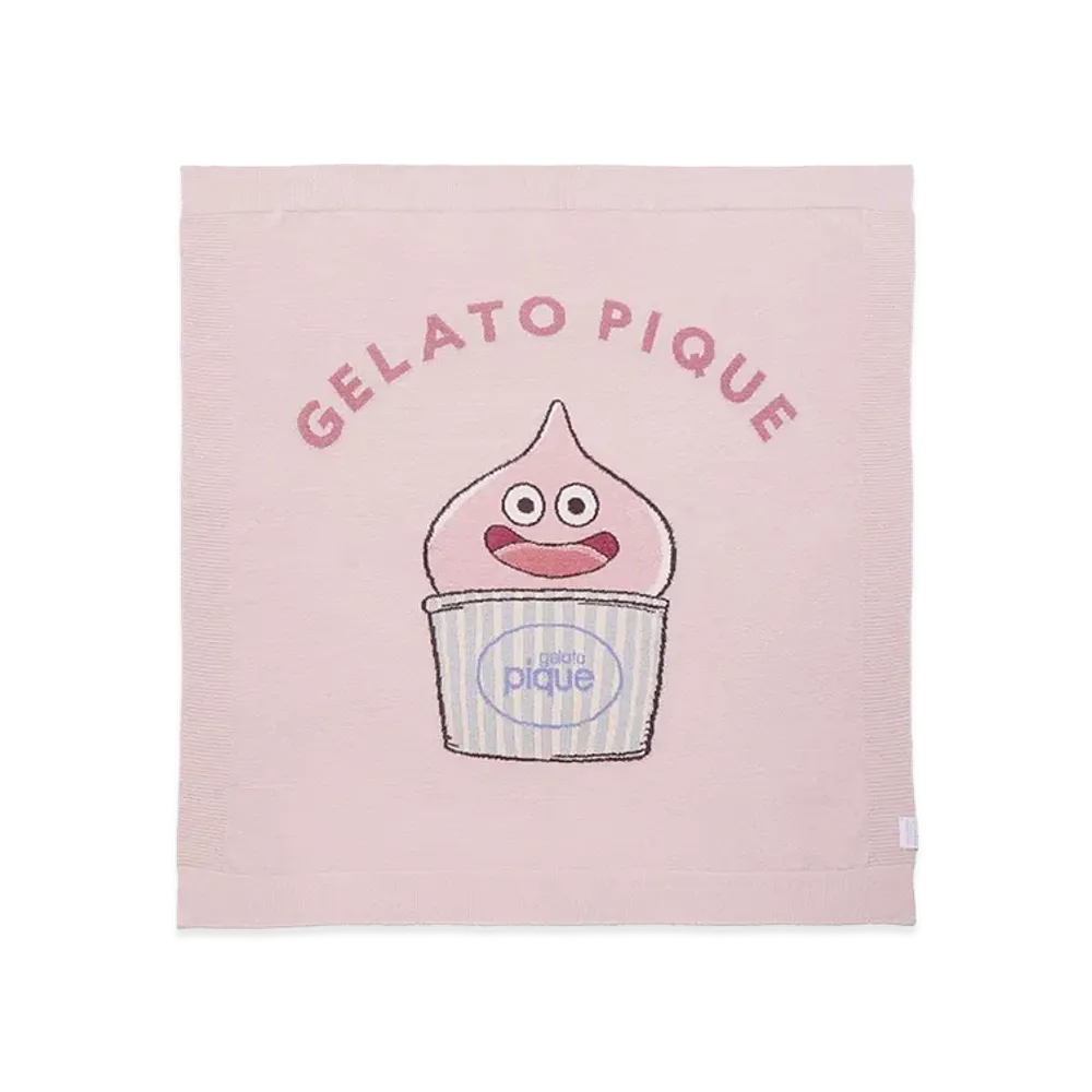 GELATO PIQUE x DRAGON QUEST Kids Jacquard Blanket "Pink"