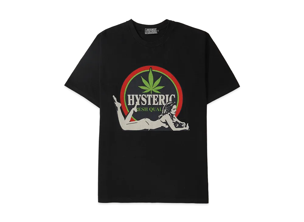 HYSTERIC GLAMOUR Fresh Quality T-Shirt "Black"