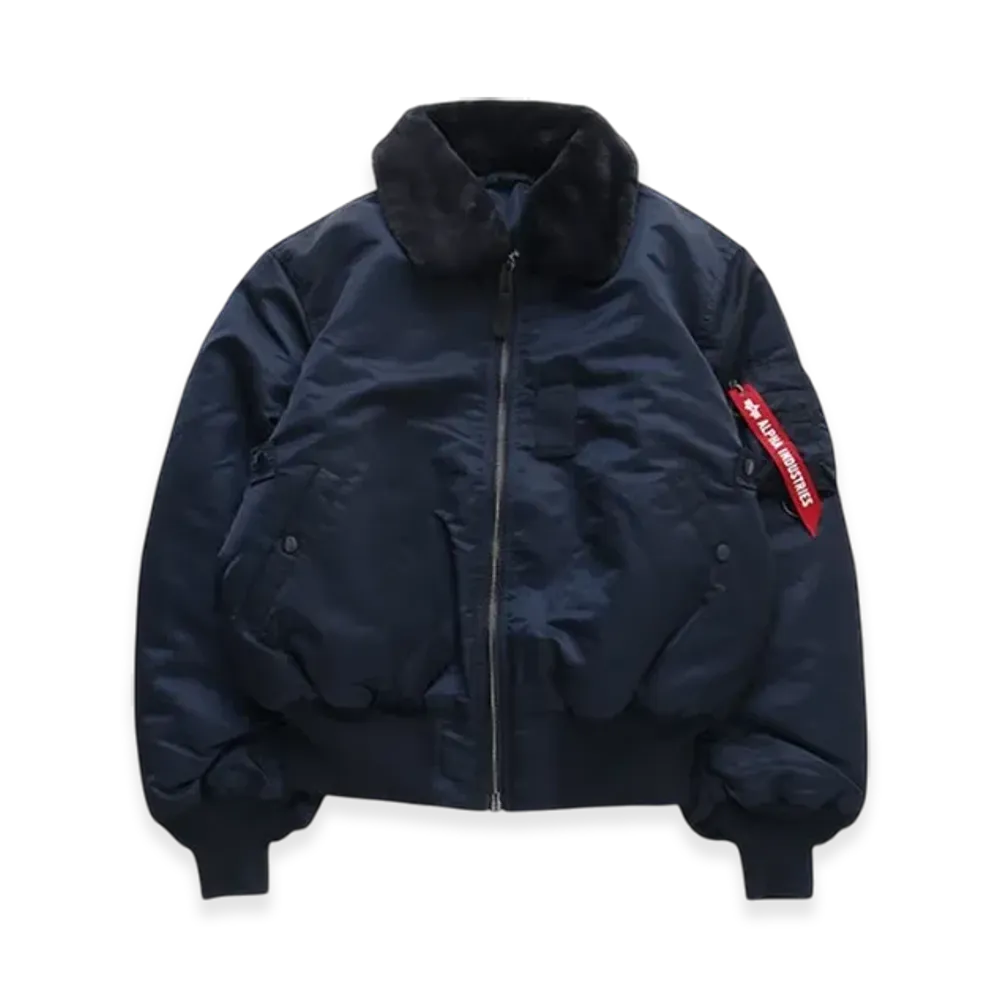 mastermind WORLD x Alpha Industries B-15 Flight Jacket "Navy"