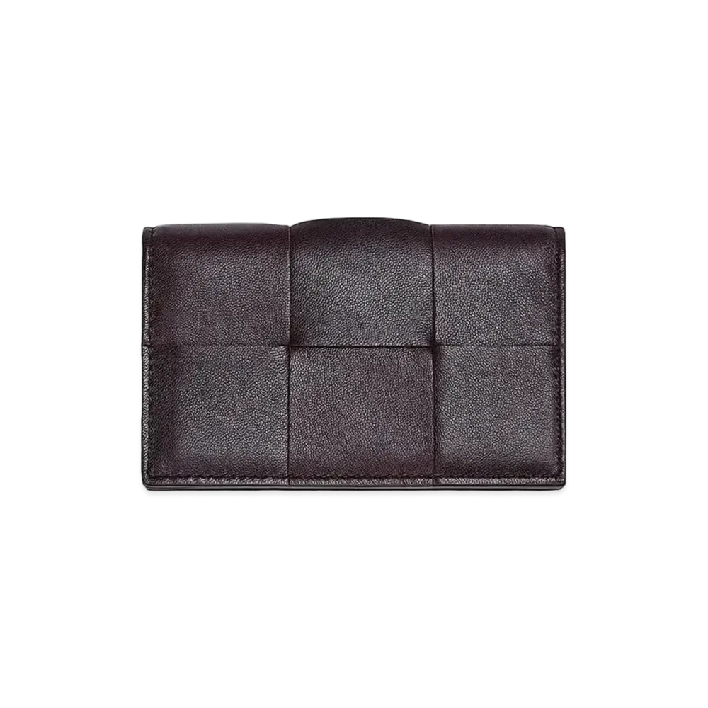 Bottega Veneta Business Card Holder "Grape"