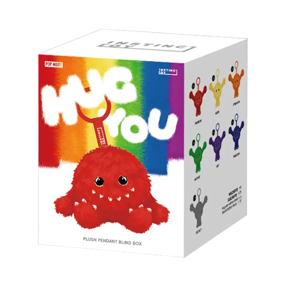 POP MART INSTINCTOY HUG YOU Series Plush Pendant [Piece]