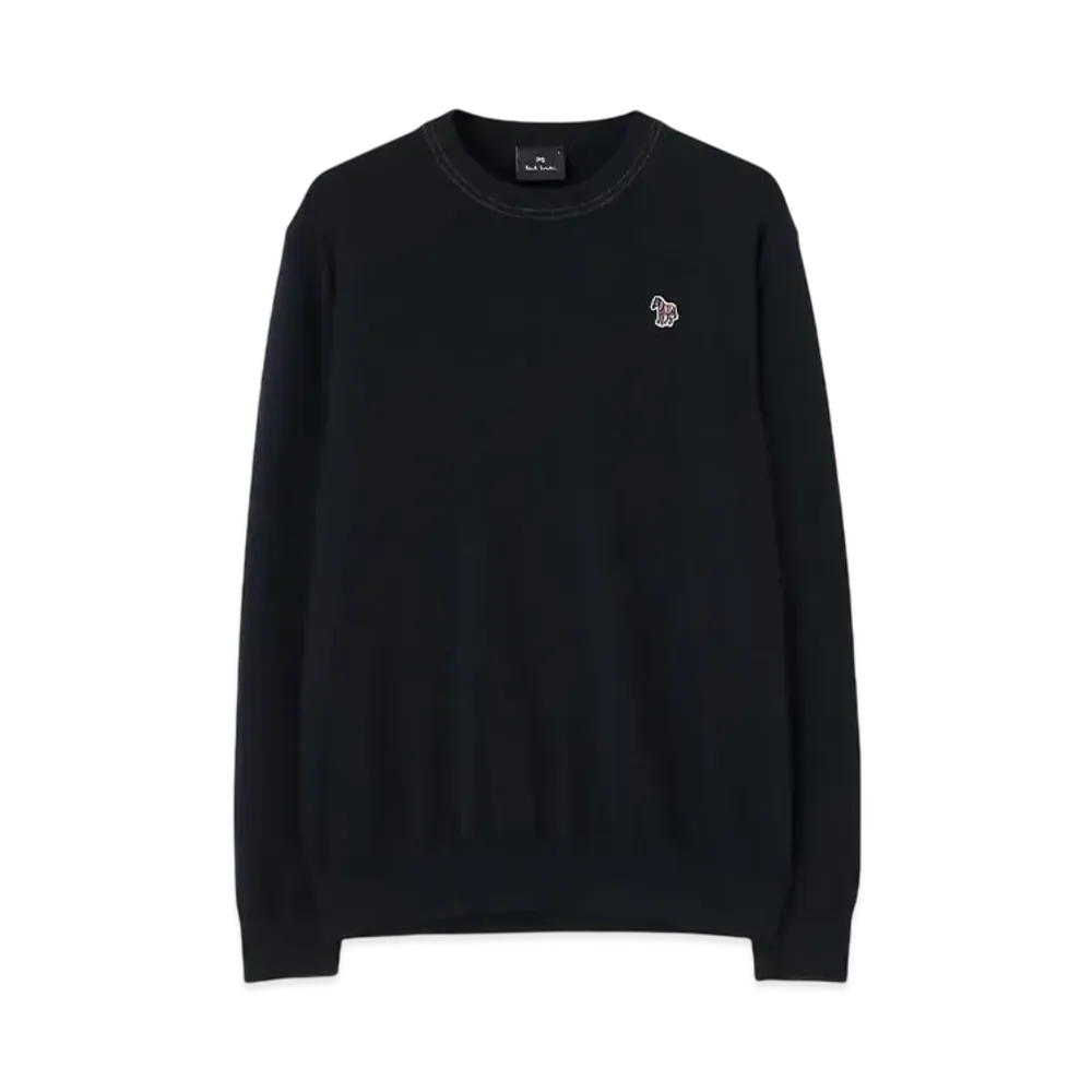 Paul Smith Sports Stripe Zebra Crew Neck Knit "Black"