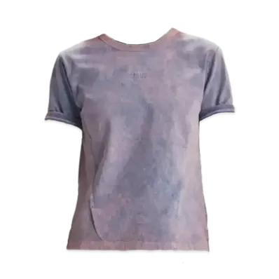 Matin Kim Small Logo Washed Top "Purple"