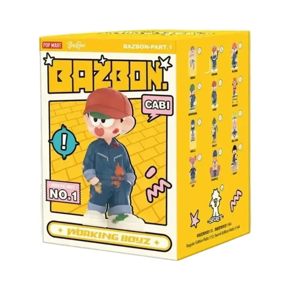 POP MART BAZBON Working Boys Series [Piece]