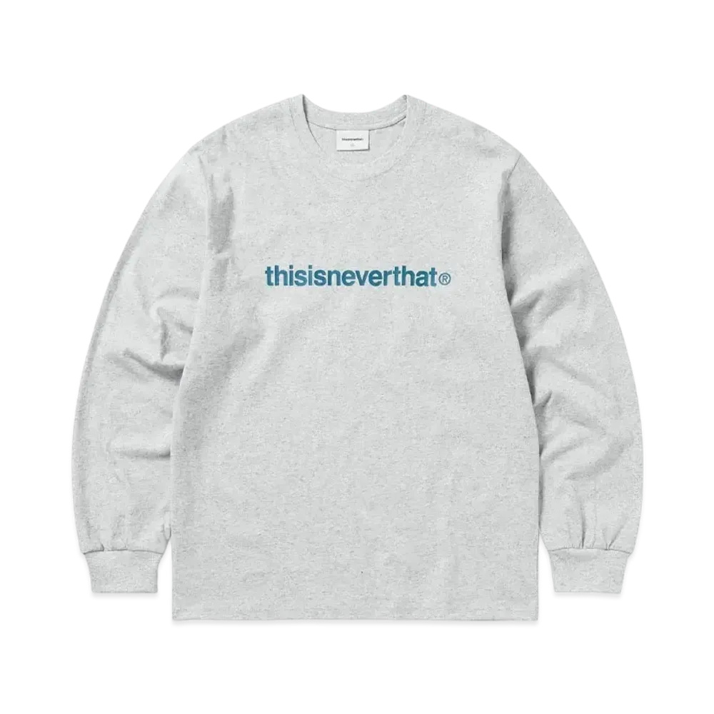 thisisneverthat T-Logo L/S Tee "Heather Grey"