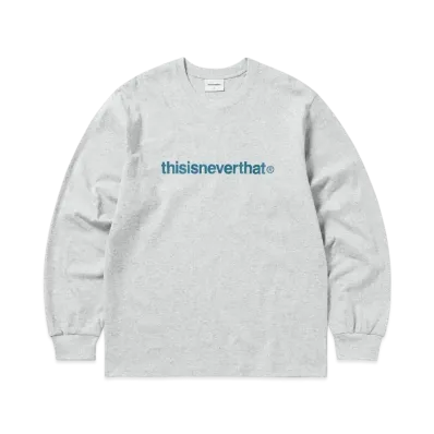 thisisneverthat T-Logo L/S Tee "Heather Grey"