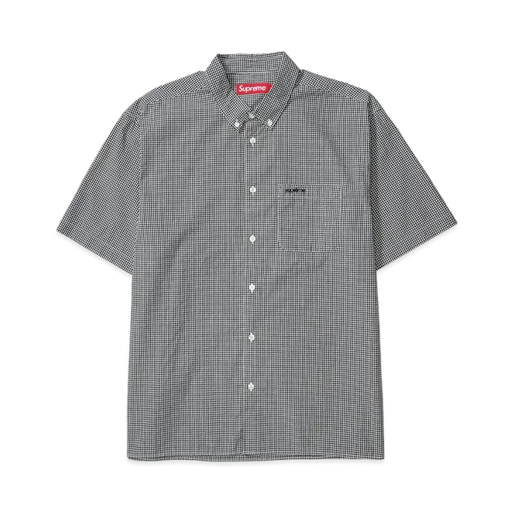 Supreme Gingham S/S Shirt "Black"