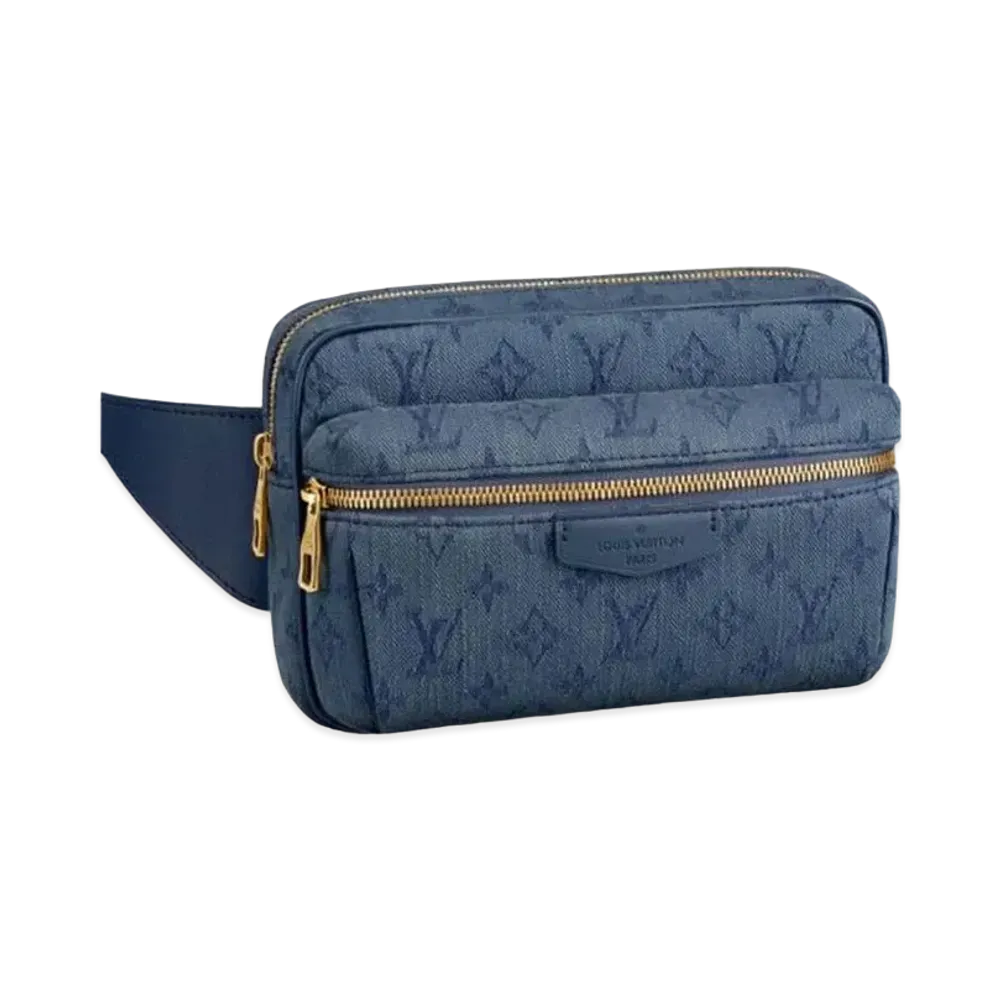 Louis Vuitton Monogram Denim Bum Bag Outdoor