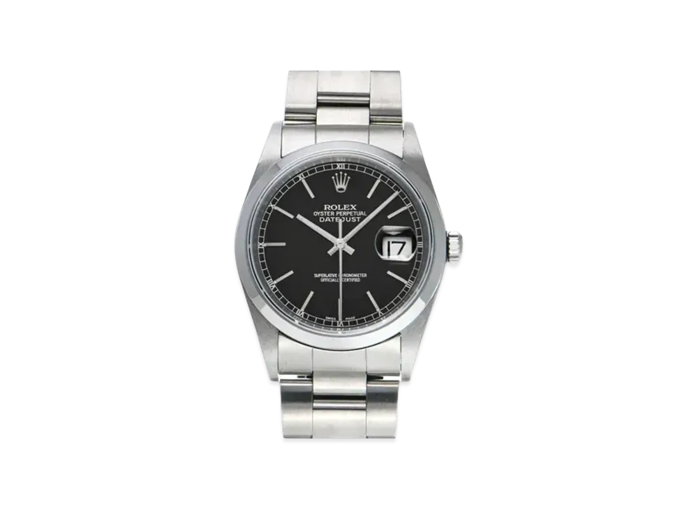 ROLEX Datejust "Black/Stainless Steel"