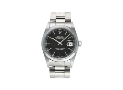 ROLEX Datejust "Black/Stainless Steel"