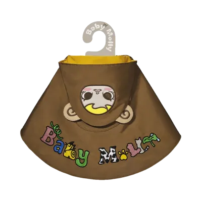 POP MART Baby Molly & Baby Tabby Series-Brown Cape (Size L)