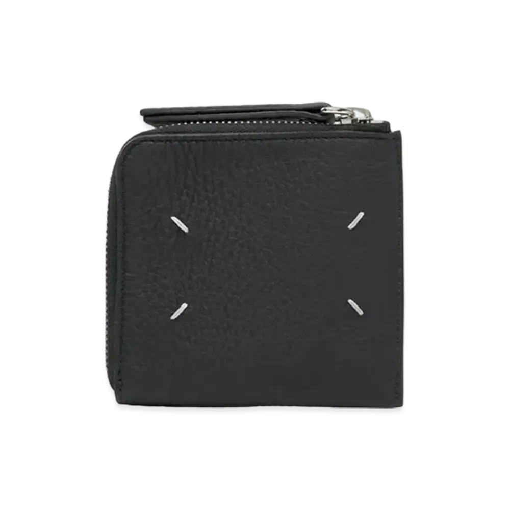 Maison Margiela 4 Stitch Zip Wallet "Black"