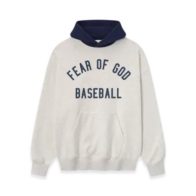 FEAR OF GOD MLB Sport Hoodie "Oatmeal Heather/Midnight Navy"