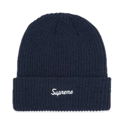 Supreme Loose Gauge Beanie "Navy" (19FW)