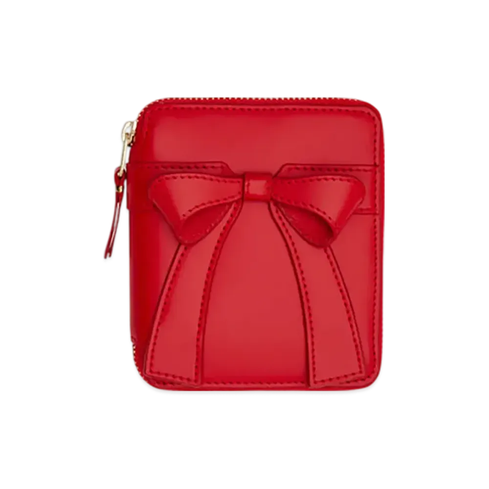 COMME des GARCONS Wallet Big Bow "Red"